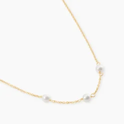 Marc Orian Colliers|Colliers Avec Pierres > Collier Or Jaune Heliantheme Perles