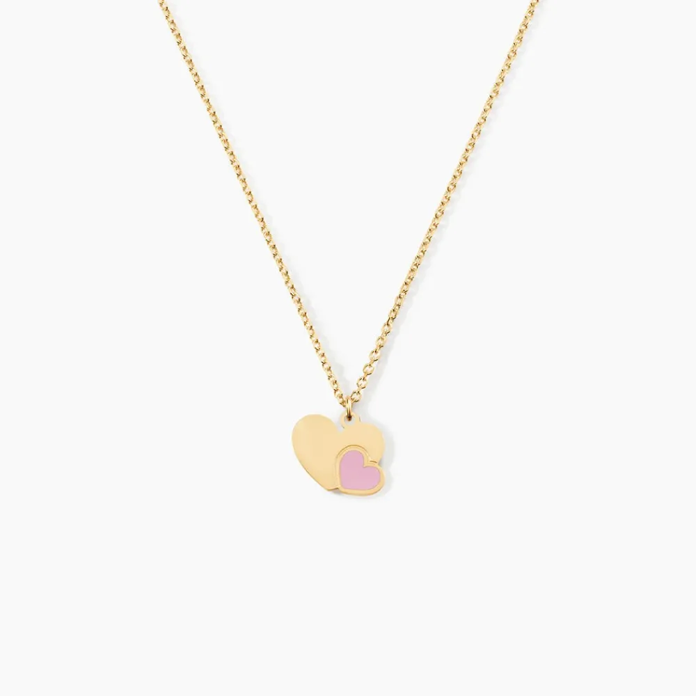 Marc Orian Colliers Cœur|Colliers > Collier Or Jaune Isa Lise Smalto