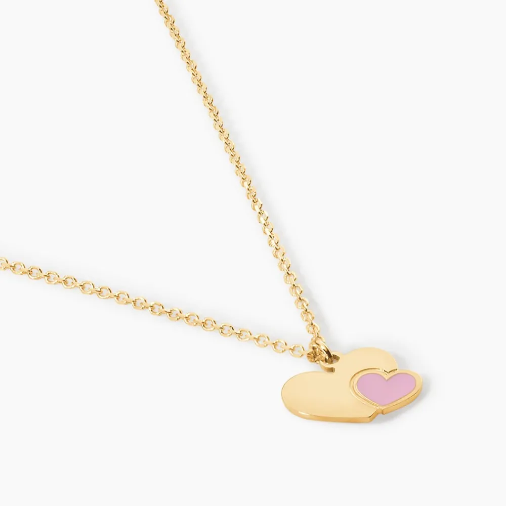 Marc Orian Colliers Cœur|Colliers > Collier Or Jaune Isa Lise Smalto