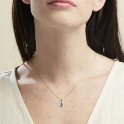 Marc Orian Colliers|Colliers Avec Pierres > Collier Or Jaune Leroy Topaze