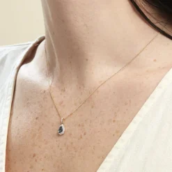 Marc Orian Colliers|Colliers Avec Pierres > Collier Or Jaune Leroy Topaze