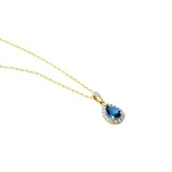 Marc Orian Colliers|Colliers Avec Pierres > Collier Or Jaune Leroy Topaze