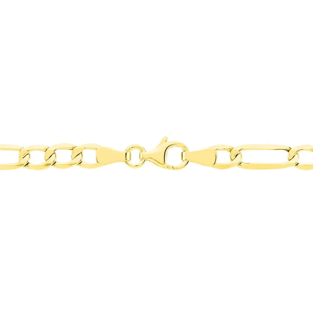 Marc Orian Colliers|Chaines Homme > Collier Or Jaune Maille Alternée 1/3