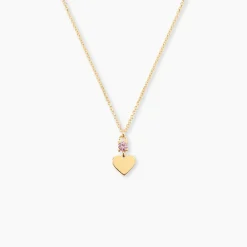 Marc Orian Colliers Cœur|Colliers > Collier Or Jaune Marie Lou Oxyde De Zirconium