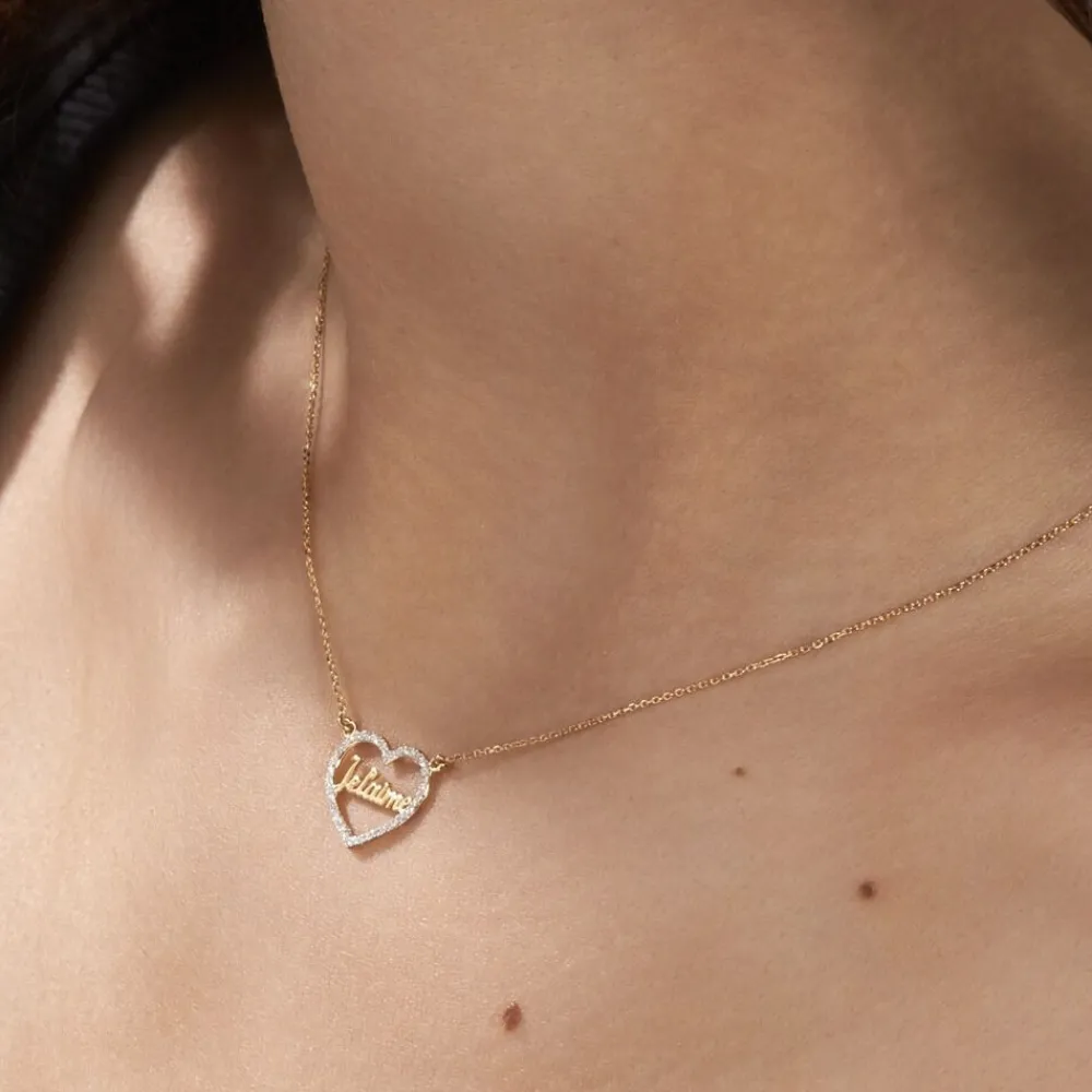Marc Orian Colliers|Colliers Cœur > Collier Or Jaune Valerian