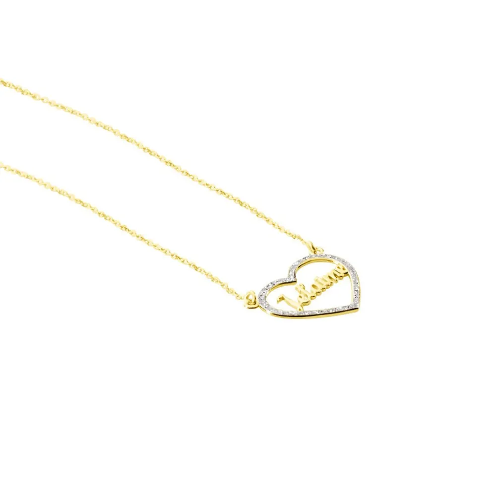 Marc Orian Colliers|Colliers Cœur > Collier Or Jaune Valerian