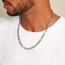 PHEBUS HIM Colliers Fantaisie|Colliers > Collier Acier Argenté