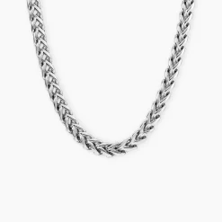 PHEBUS HIM Colliers Fantaisie|Colliers > Collier Acier Blanc