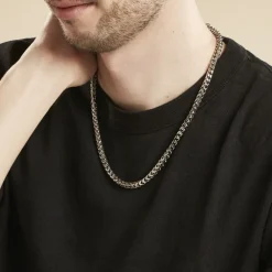PHEBUS HIM Colliers Fantaisie|Colliers > Collier Acier Blanc