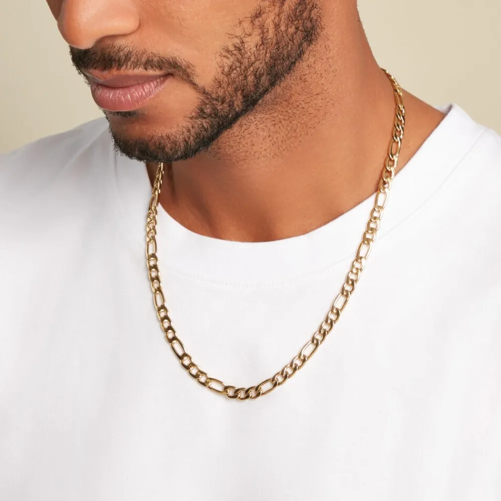 PHEBUS HIM Colliers Fantaisie|Colliers > Collier Acier Doré