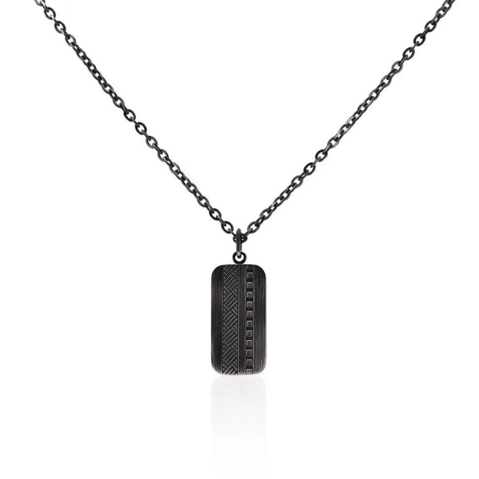 Collier Phebus Him Acier Noir