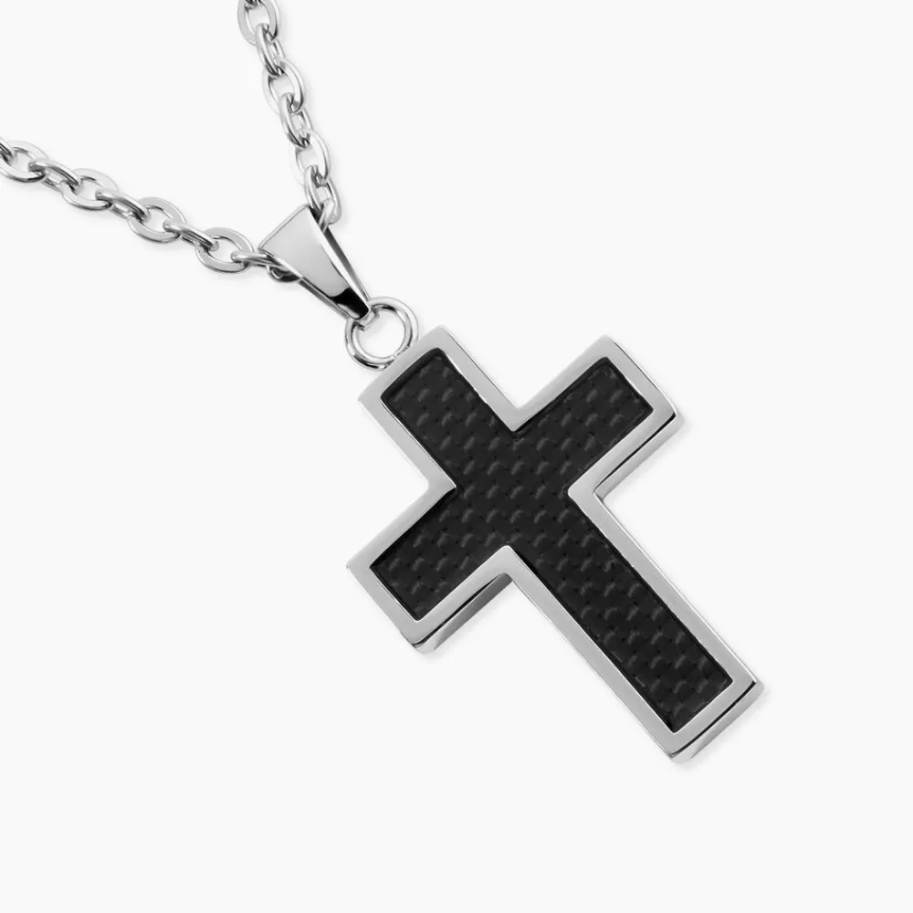 PHEBUS HIM Colliers Fantaisie|Colliers > Collier Fippe Acier Blanc