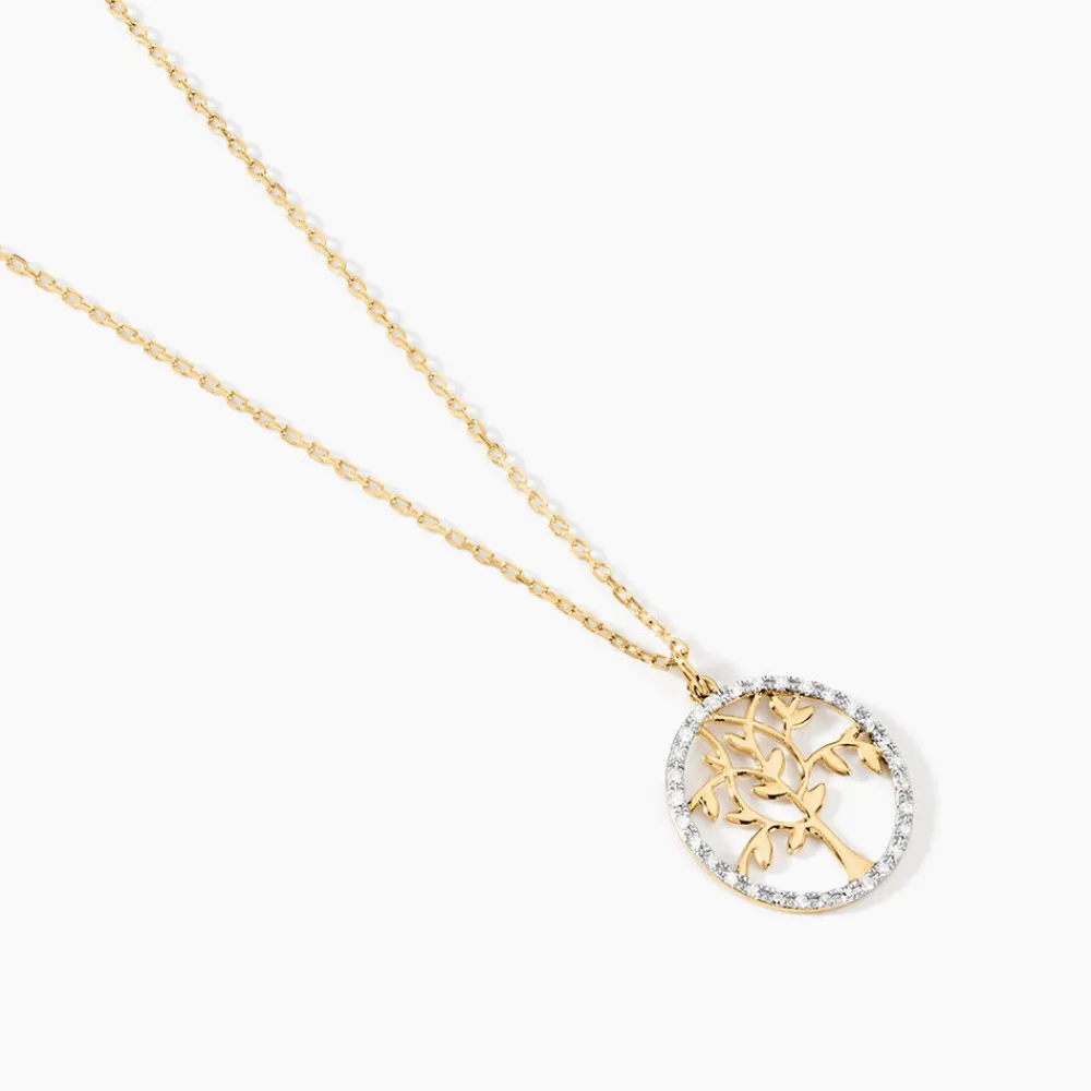 Marc Orian Colliers Arbre De Vie|Colliers Diamant > Collier Philokrates Or Jaune Diamant