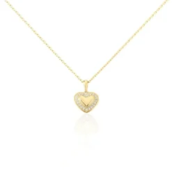 Collier Plaqué Or Jaime Oxydes De Zirconium