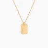 Collier Plaqué Or Quintien