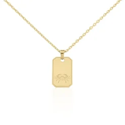 Collier Plaqué Or Quintien