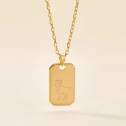 Collier Plaqué Or Quintien