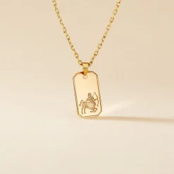Collier Plaqué Or Quintien