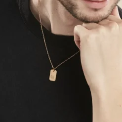 Collier Plaqué Or Quintien
