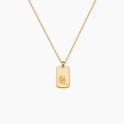 Collier Plaqué Or Quintien