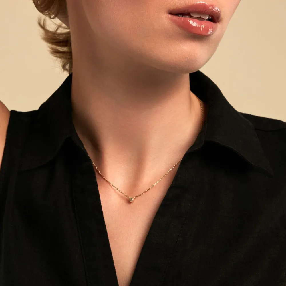 Marc Orian Colliers Fantaisie|Colliers > Collier Poem Argent Jaune Topaze Bleu Sky