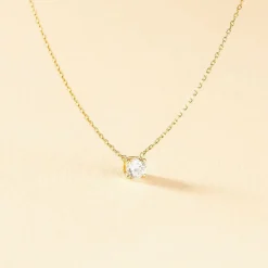 Marc Orian Colliers|Colliers Avec Pierres > Collier Ponama Or Jaune Oxyde De Zirconium