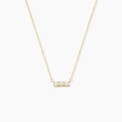 Marc Orian Colliers|Colliers Avec Pierres > Collier Pryderi Or Jaune Oxyde De Zirconium