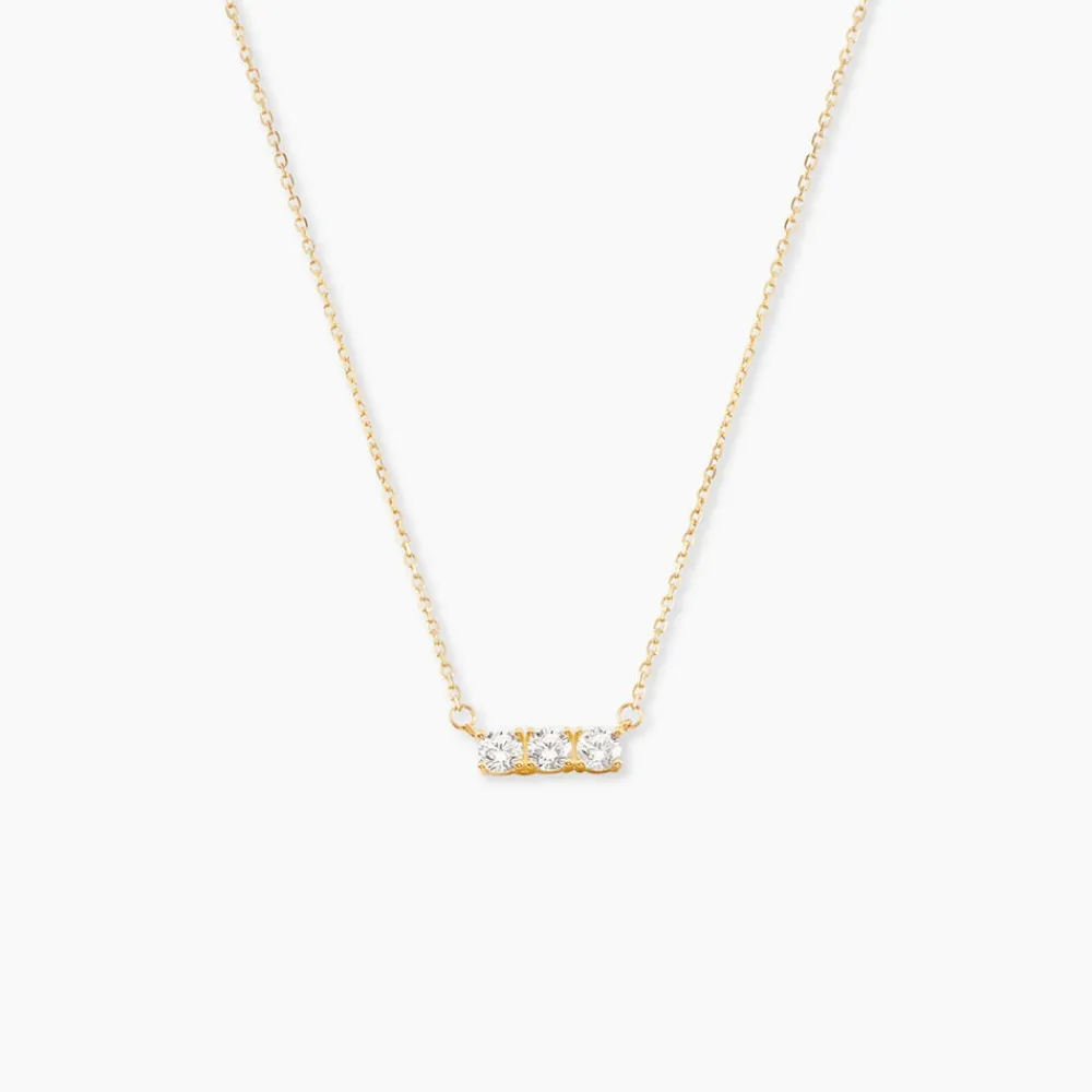 Marc Orian Colliers|Colliers Avec Pierres > Collier Pryderi Or Jaune Oxyde De Zirconium
