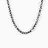 Marc Orian Colliers Fantaisie|Colliers > Collier Raph Maille Palmier Acier Gris