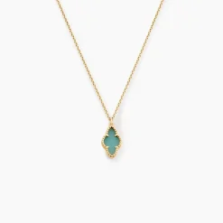 Marc Orian Colliers|Colliers Avec Pierres > Collier Reflets Pop Or Jaune Nacre or jaune nacre blanche