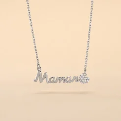 Marc Orian Colliers Fantaisie|Colliers Cœur > Collier Rera Argent Blanc Oxyde De Zirconium