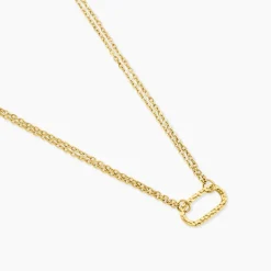 Marc Orian Colliers Fantaisie|Colliers > Collier Ria Acier Jaune