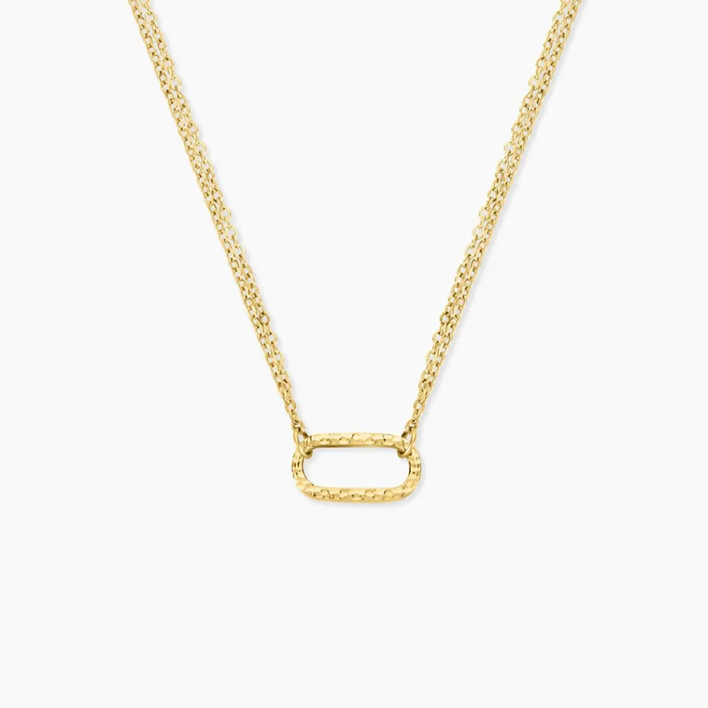 Marc Orian Colliers Fantaisie|Colliers > Collier Ria Acier Jaune
