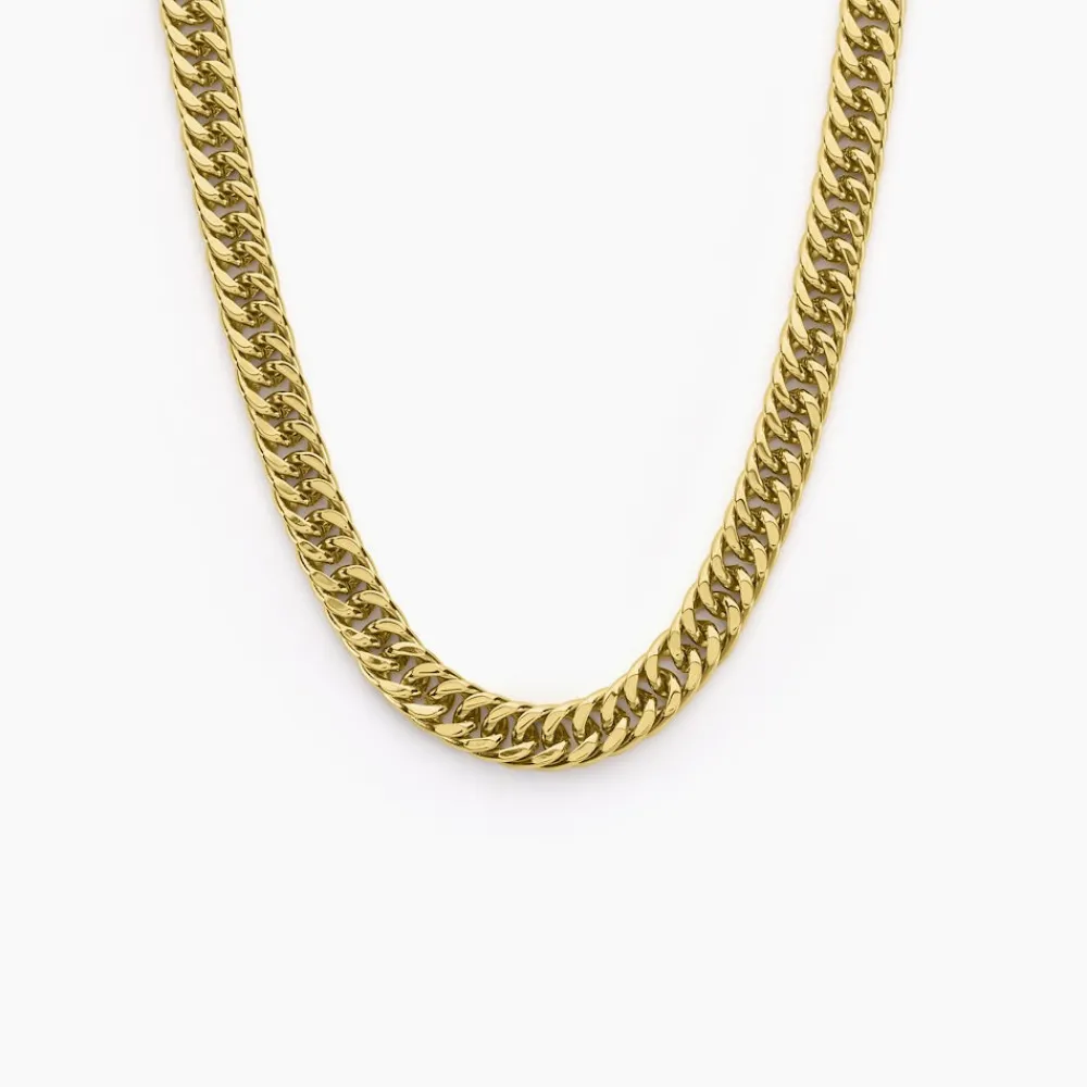 Marc Orian Colliers Fantaisie|Colliers > Collier Riva Acier Jaune