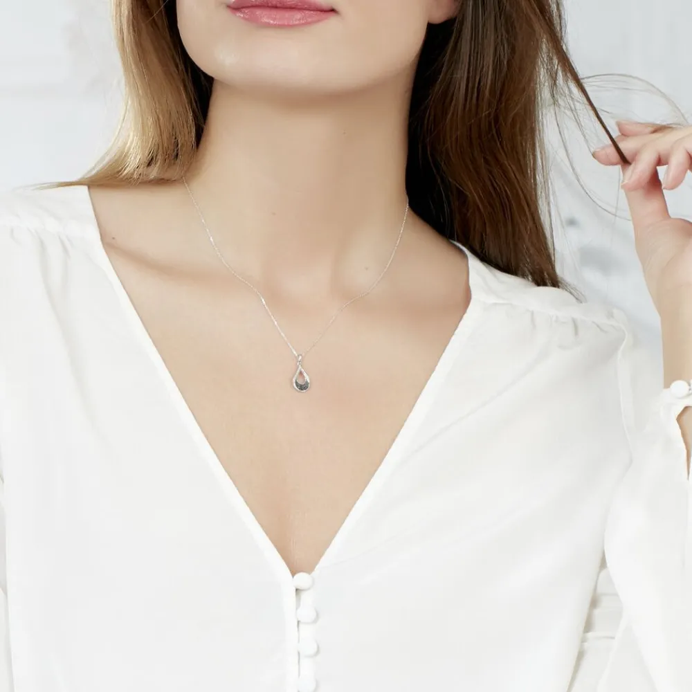 Marc Orian Colliers Diamant|Colliers > Collier Romanne Or Blanc Diamant