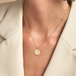 Marc Orian Colliers|Colliers Avec Pierres > Collier Rosalya Or Jaune Nacre