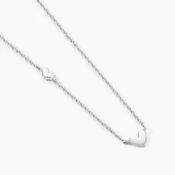 Marc Orian Colliers Fantaisie|Colliers > Collier Rosamee Argent Blanc
