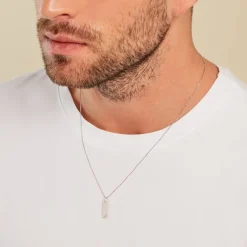 Marc Orian Colliers|Bijoux Homme > Collier Ryan Or Blanc