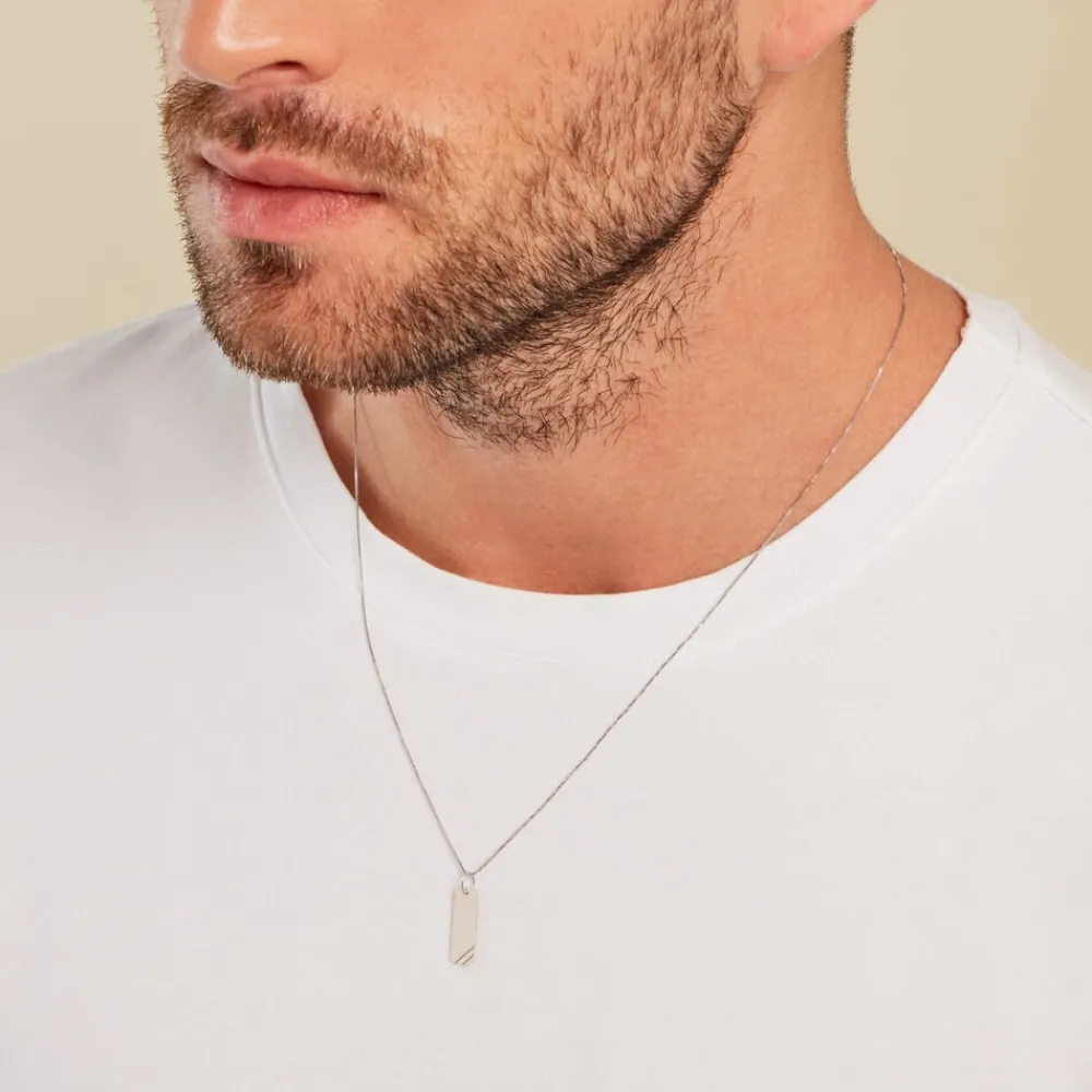 Marc Orian Colliers|Bijoux Homme > Collier Ryan Or Blanc