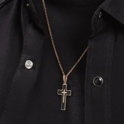 Collier Saleh Plaqué Or Jaune