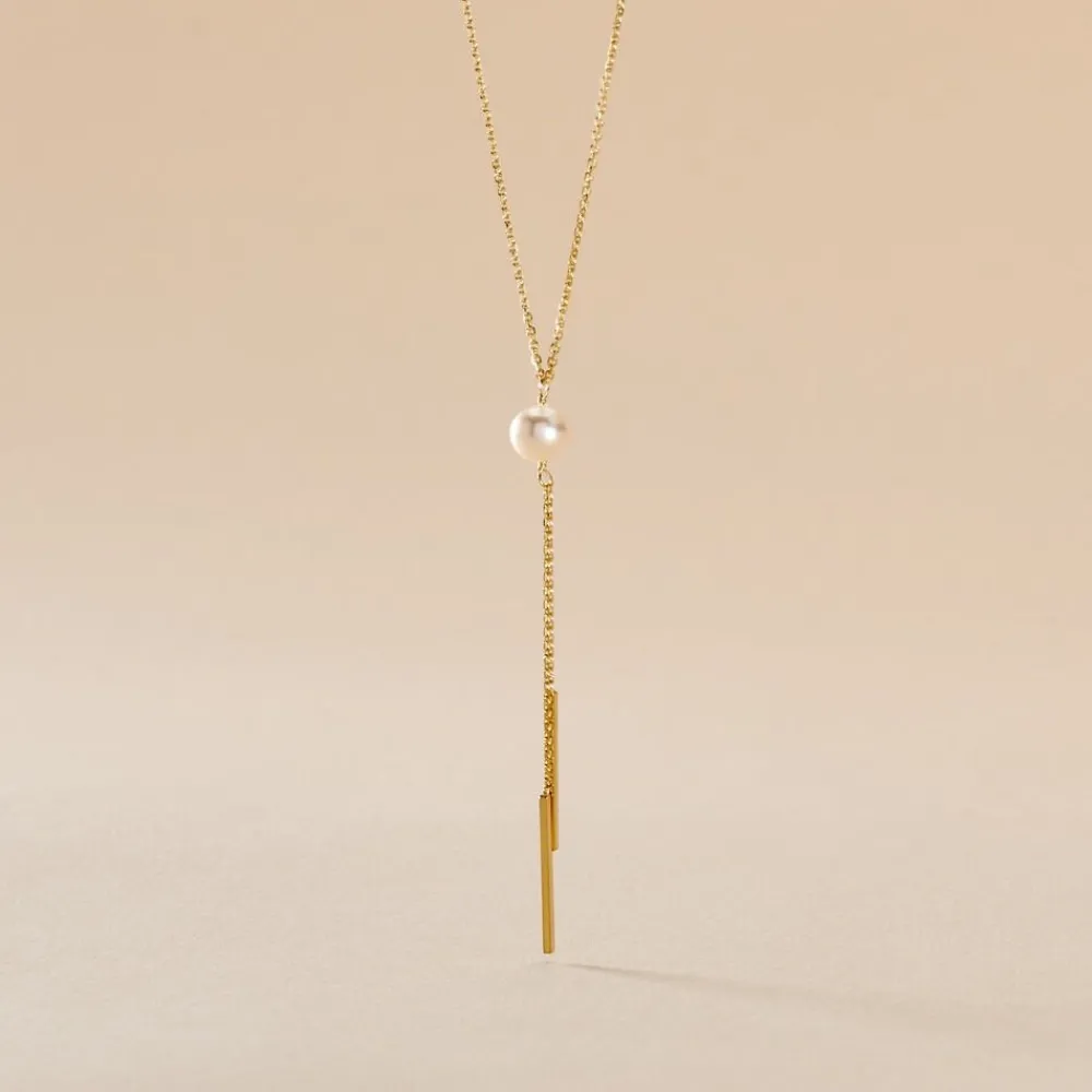 Marc Orian Parures De Mariage|Colliers > Collier Salman Or Jaune Perle De Culture