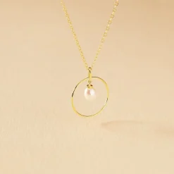Marc Orian Colliers|Colliers Avec Pierres > Collier Salvine Or Jaune Perle De Culture
