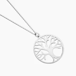 Marc Orian Colliers Fantaisie|Colliers Arbre De Vie > Collier Sautoir Philana Argent Blanc