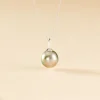Marc Orian Colliers|Colliers Avec Pierres > Collier Semi-baroque Or Blanc Perle De Culture De Tahiti
