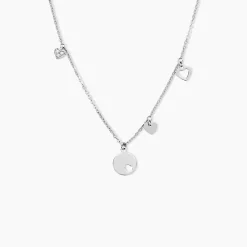 Marc Orian Colliers Fantaisie|Colliers > Collier Seyma Argent Blanc Oxyde De Zirconium