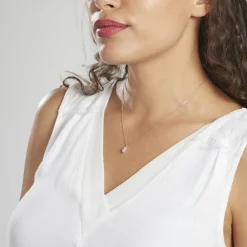 Marc Orian Colliers Fantaisie|Colliers > Collier Shannon Argent Blanc Oxyde De Zirconium