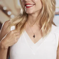 Marc Orian Colliers Fantaisie|Colliers > Collier Sharon Argent Blanc Céramique Et Oxyde De Zirconium