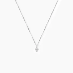 Marc Orian Colliers Fantaisie|Colliers > Collier Siem Argent Blanc Oxyde De Zirconium