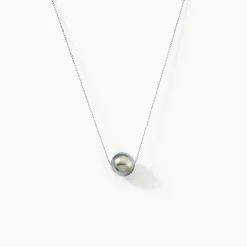 Collier Sissy Or Blanc Perle De Culture De Tahiti