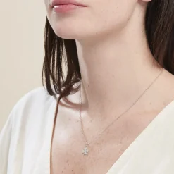 Marc Orian Colliers Fantaisie|Colliers > Collier Sitara Argent Blanc